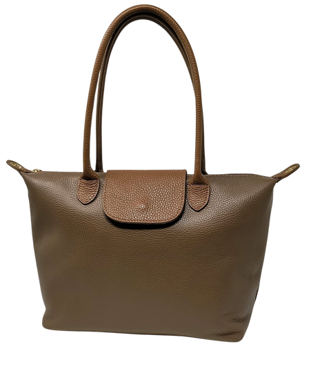 Borsa Donna in Vera Pelle “Giuly” – Mauro Pelletteria | Borsa a Mano, Spalla e Tracolla Elegante – Casual Chic, Disponibile in Due Misure