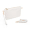 Mya, Pochette Donna con Tracolla, Clutch Donna Elegante in Pelle, Made in Italy