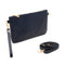 Mya, Pochette Donna con Tracolla, Clutch Donna Elegante in Pelle, Made in Italy