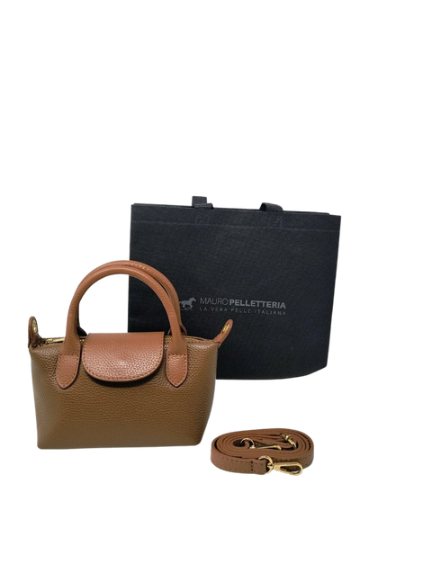 Borsa Donna in Vera Pelle “Giuly” – Mauro Pelletteria | Borsa a Mano, Spalla e Tracolla Elegante – Casual Chic, Disponibile in Due Misure