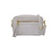 Borsa Tracolla Donna Piccola con Tasca Frontale, Vera Pelle Made in Italy, Modello Joy