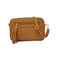Borsa Tracolla Donna Piccola con Tasca Frontale, Vera Pelle Made in Italy, Modello Joy
