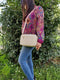 Borsa tracolla donna pelle media due scomparti, made in Italy modello Grace Mauro Pelletteria