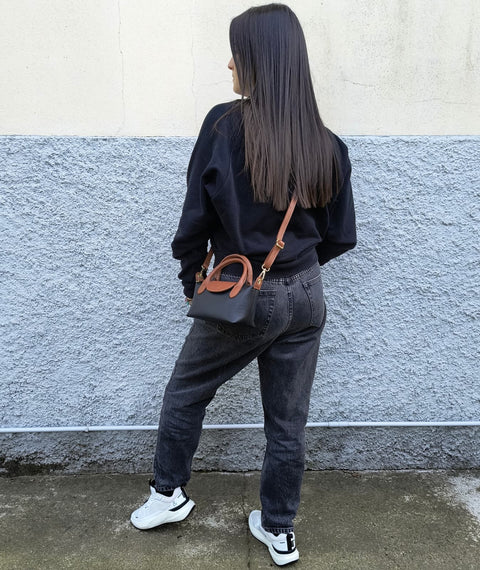 Borsa Donna in Vera Pelle “Giuly” – Mauro Pelletteria | Borsa a Mano, Spalla e Tracolla Elegante – Casual Chic, Disponibile in Due Misure