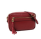 Borsa Tracolla Donna Piccola con Tasca Frontale, Vera Pelle Made in Italy, Modello Joy