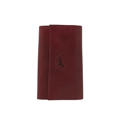 Mauro Pelletteria – Portachiavi in Vera Pelle Uomo/Donna  Doppio Scomparto (12 Ganci) Made in Italy