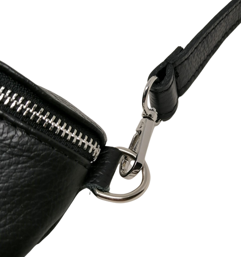 Marsupio Vera Pelle Made in Italy, Cintura Regolabile, Modello Easy
