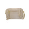 Borsa Tracolla Donna Piccola con Tasca Frontale, Vera Pelle Made in Italy, Modello Joy