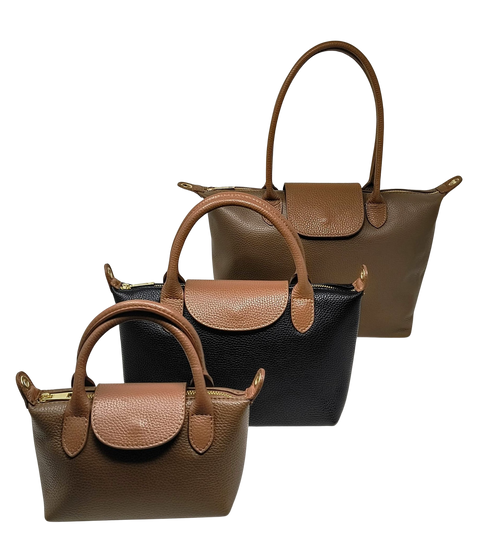Borsa Donna in Vera Pelle “Giuly” – Mauro Pelletteria | Borsa a Mano, Spalla e Tracolla Elegante – Casual Chic, Disponibile in Due Misure