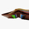 Mini Portafoglio Uomo in Vera Pelle | Porta Carte di credito con RFID e Banconote | 100% Made in Italy